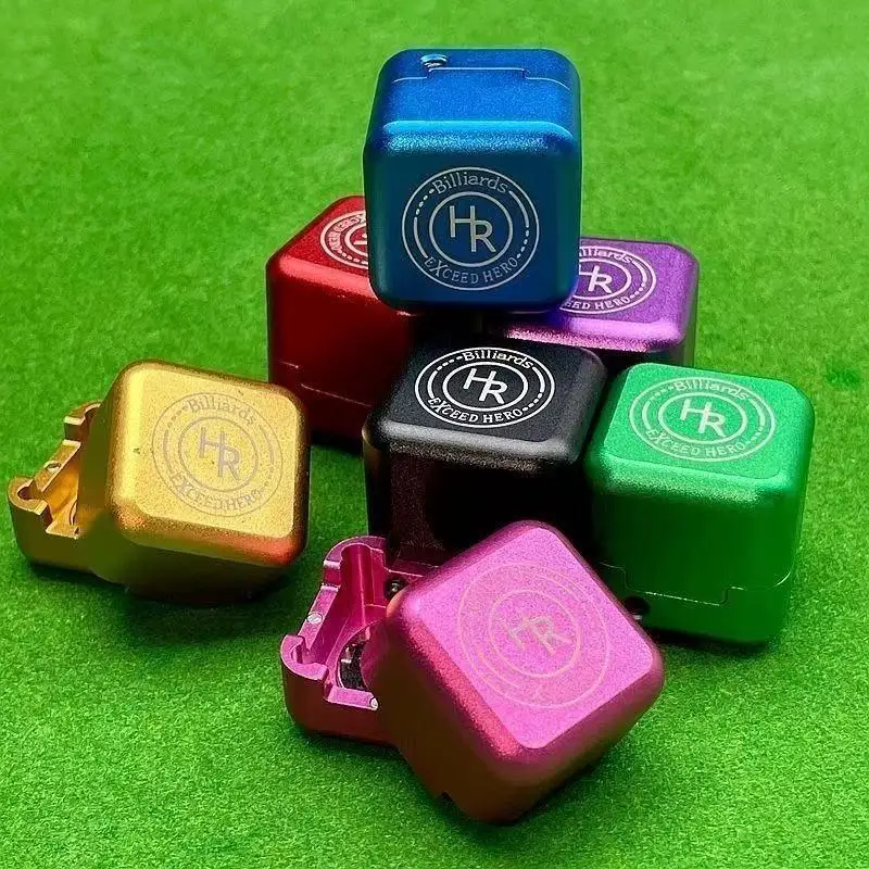 Billiard Chalk Storage Box Non-Porous Chalk Tip Protection Ideal Gift for Snooker Pool Players Hobbyists