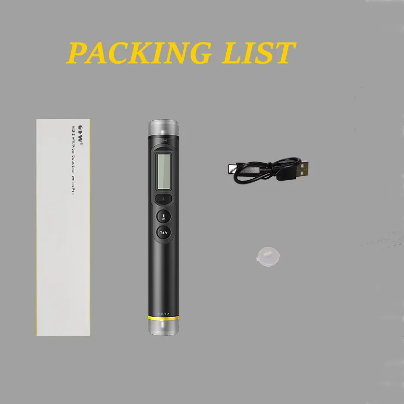 Handheld Optical Power Meter 3in1 Cable Tester 20/30MW VFL Visual Fault Locator OPM LED 1800Ah LiBattery Fiber Red laser pointer