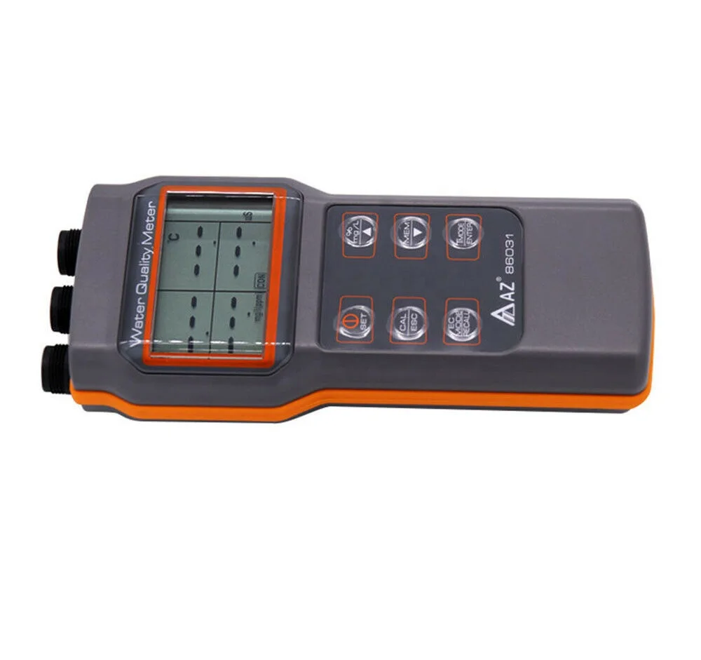 AZ86031 Water Quality Meter Tester Dissolved  Tester Meter pH  Tester pH Conductivity Salinity Temperature  Test