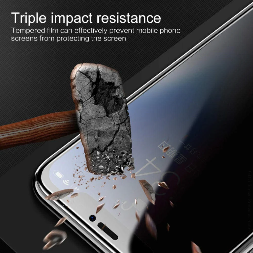 1-4Pcs 28 Degrees Privacy Screen Protectors on For IPhone 11 13 Pro Max 12 Mini X XR XS 6 7 8 Plus Anti-spy Protective Glass