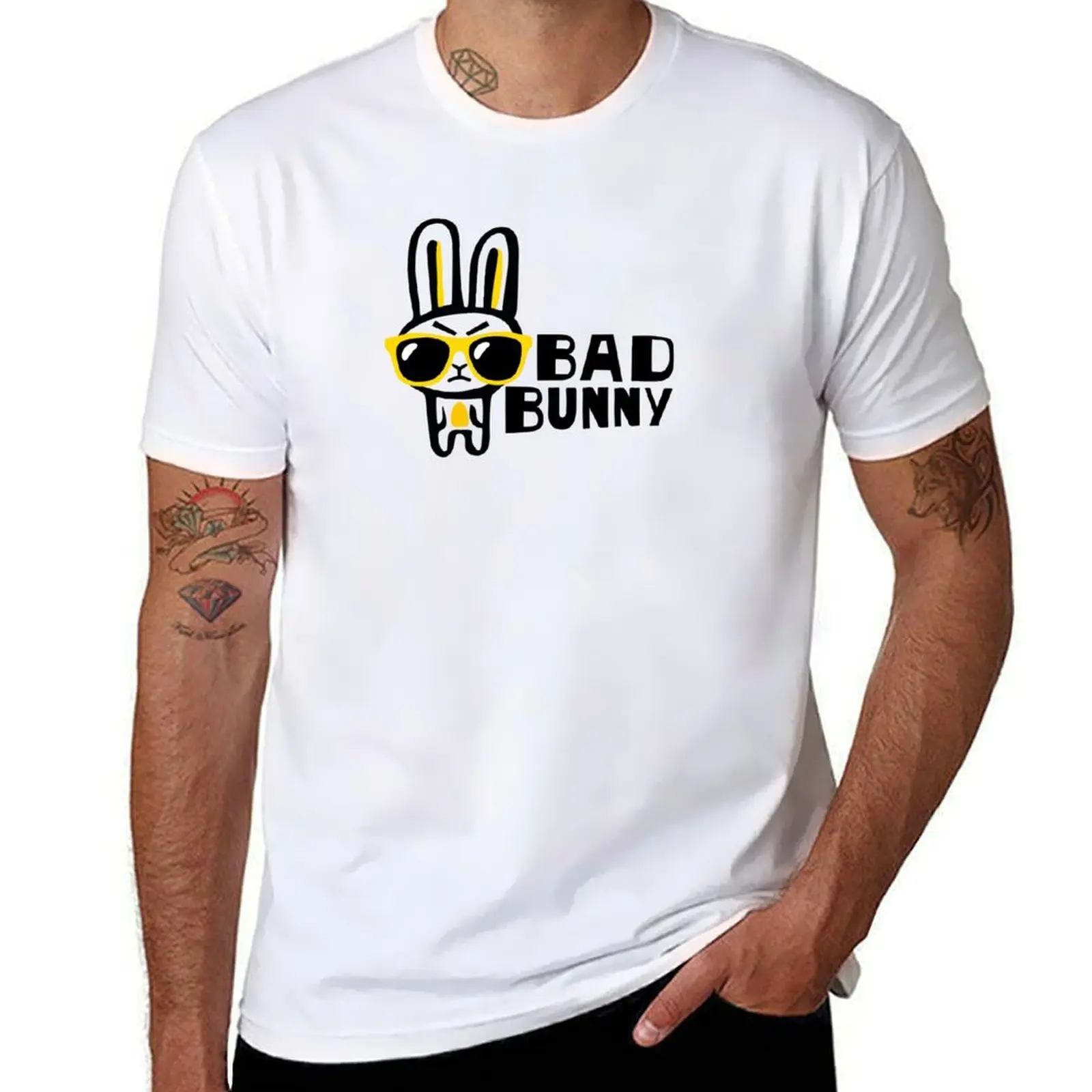 

bad bunny T-Shirt anime t shirts for man t shirts for man cotton funny T-Shirt