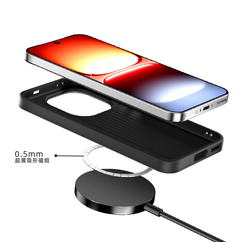 For Magsafe Case For IQOO 15 Case Magnets Magnetic Wireless