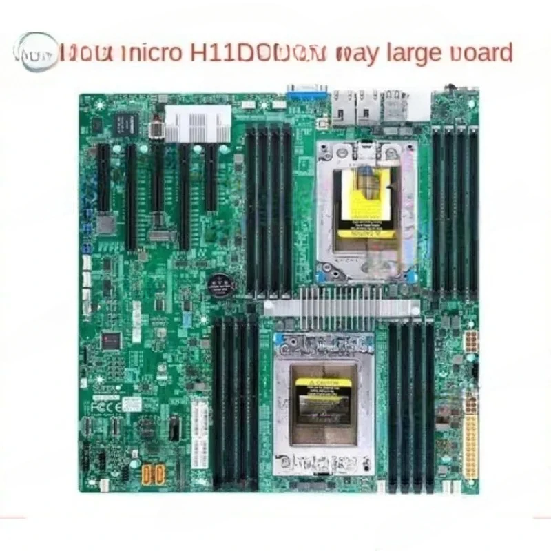 85% New Ultra-Compact H11SSL-I H11DSI Server Board - Supports For EPYC 7282/7542 - S8030 Single Circuit Design