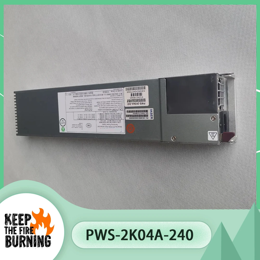 PWS-2K04A-240 2000W Server Power Supply Hot-swappable Redundant Module