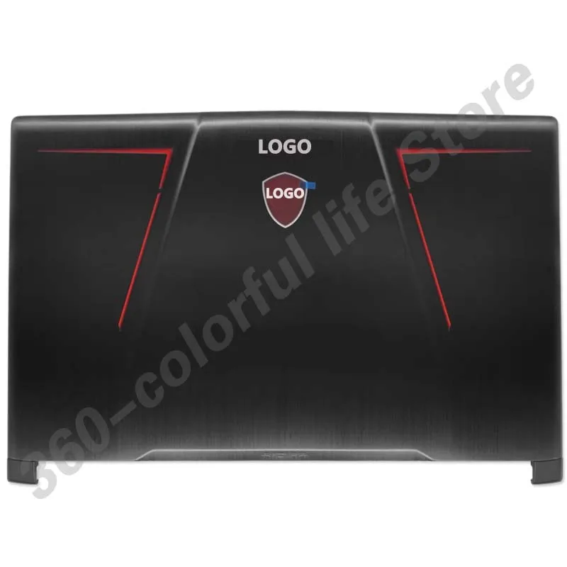 Original novo portátil lcd capa traseira/moldura dianteira/palmrest/caso inferior/dobradiças capa para msi ge73 ge73vr MS-17C1 3077c1a213hg017
