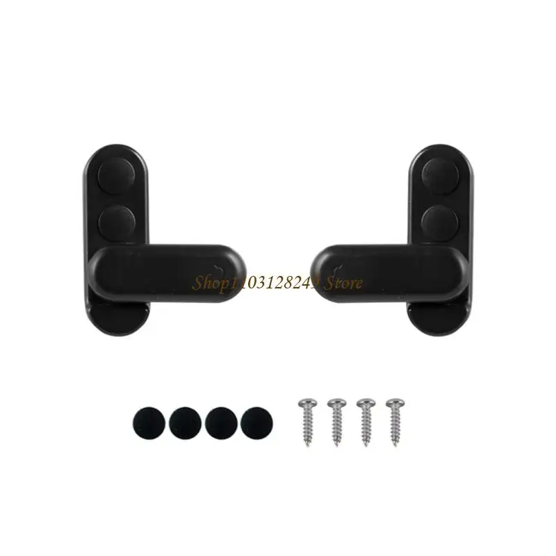 

N5KD 2Pcs Table Board Buckle Easy to Install Rotating Clamps for Campers Furniture with Thickened Support Structure