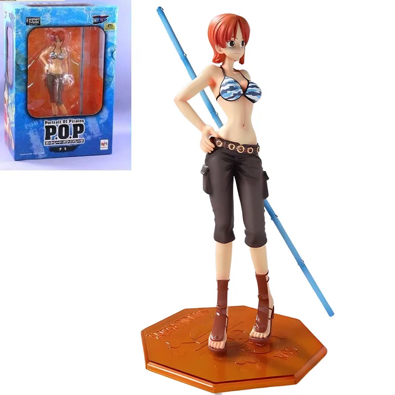 ORIGINAL MEGA HOUSE ONE PIECE POP Series NEW neo Die Nami Ruffy Feng Keli Anime-Actionfiguren der ersten Generation Spielzeug auf Lager