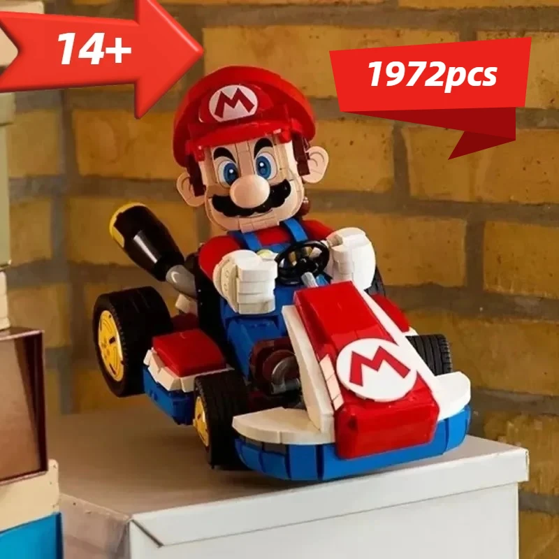 

В наличии, новинка 2023 года, стандартный картинг 72037, классическая игровая гоночная модель, городская сборка автомобиля, детские игрушки, подарки для взрослых