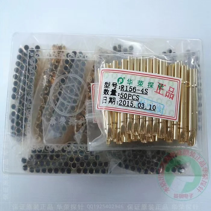 

50PCS R156-4S Huarong Probe Welding Wire Needle Sleeve 2.67mm Test Needle Sleeve Probe Seat Horn Needle Sleeve