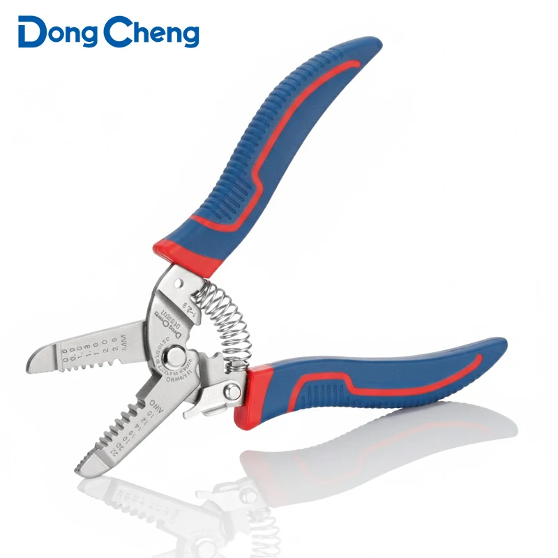 7 Inch Wire Stripper Crimper Pliers Stainless Steel Auto Spring Cut Bend Electrical Cable Tool For Electrician Electronics