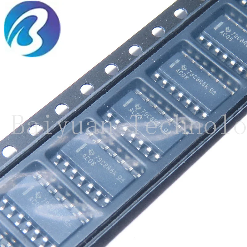 SN74AC08DR,100PCS,IC GATE AND 4CH 2-INP 14SOIC