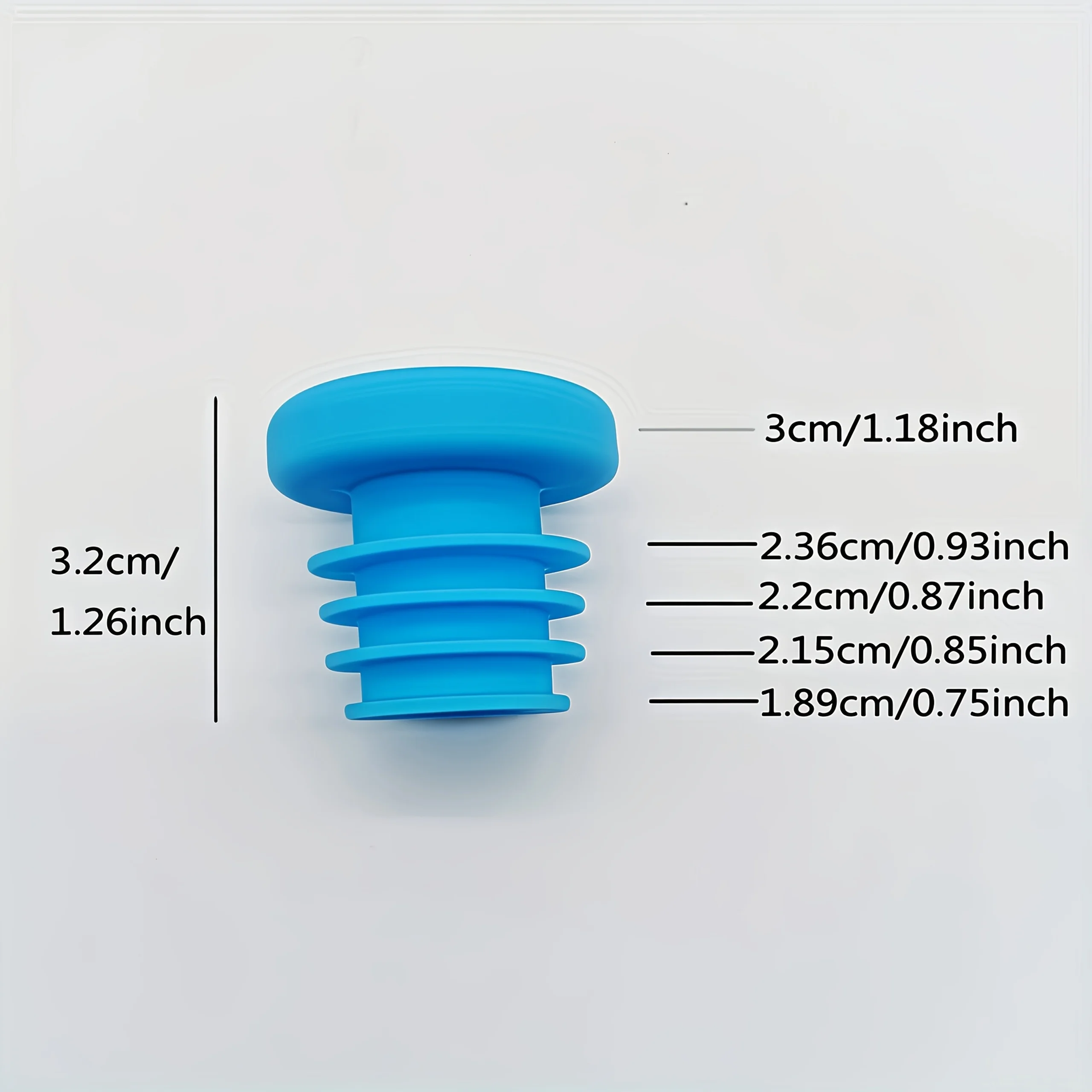 Reusable Colorful Silicone Bottle Stoppers, 5 Pieces Per Set, Multi-Purpose Wine Bottle Sealing Caps for Home and Kitchen Use