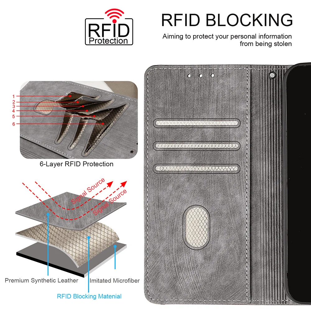 Wallet Case For Xiaomi Mi 15 14 Ultra 13 12 11 Pro 12s 12t 13t Pro Magnetic Flip Phone Cover 11 11I 10 10T Magnetic Leaher Coque view 2