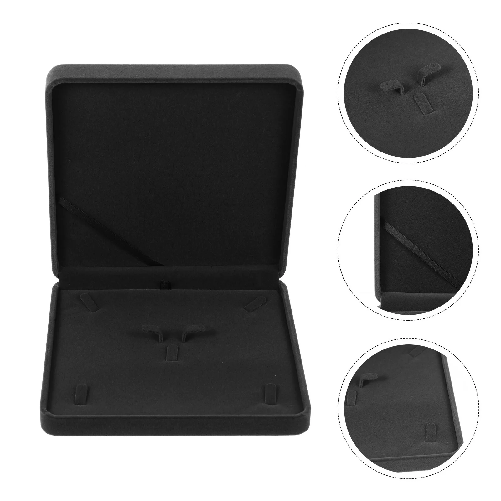 

4pcs Jewelry Box Set Retro Style For Necklace Bracelet Earring Ring Storage Travel Jewelry Case Organizer Portable