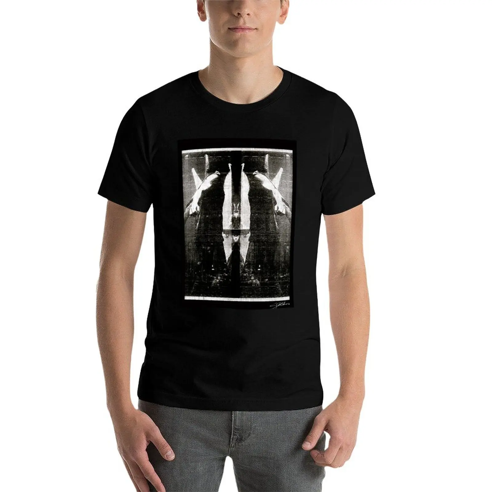 

NIN T-Shirt man t shirts cotton t shirt man designer black cotton t-shirt plain for man package T-Shirt