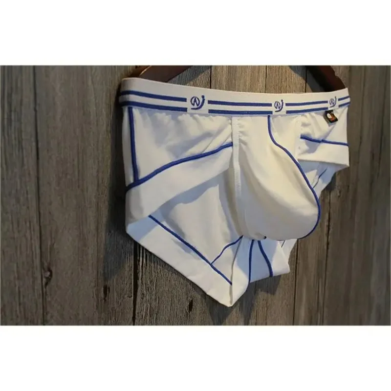 U Convex Boxer Sissy Panties Gay Underpants Big Pouch Boxershorts Penile Hole Briefs Male Large Bag Underwear Men Pantaion Thong