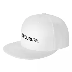 Rip-Curl-Logo Snapback Hat Hip Hop Baseball Caps Outdoor Leisure Baseball Flat Hat Unisex Cap