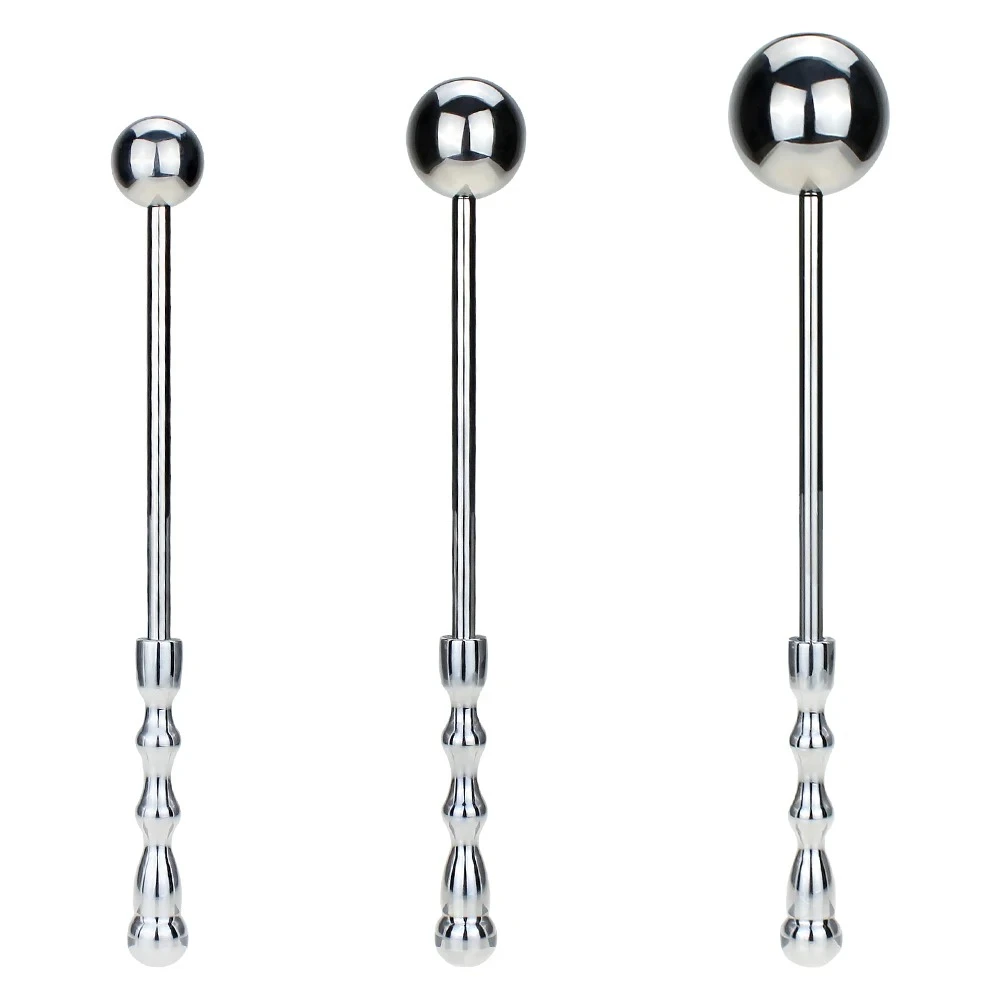 Stainless Steel Butt Plug Rod Prostate Massage Tool Vaginal Training Anal Dildo Adult Sex Toy for Men Women view 3