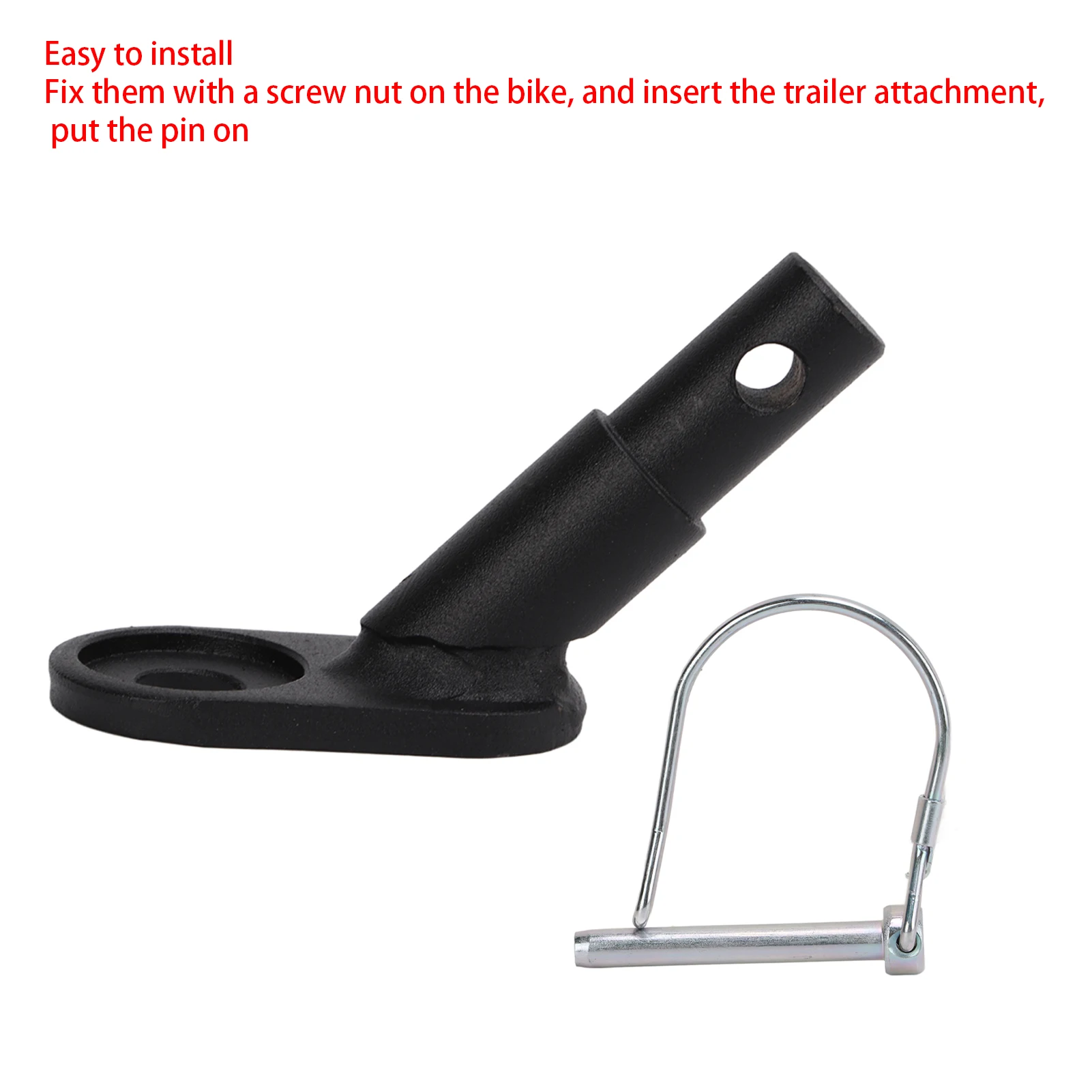 Bike Rear Racks Steel Trailer Hitch Universal Baby Pet car Hitch Linker Connector Bicycle Rear Rack Cycling Adapter Accessories