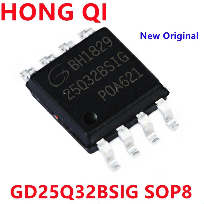 5pcs New Original GD25Q32BSIG SOP-8 GD25Q32 SOP8 25Q32BSIG SOP GD25Q32CSIG 25Q32 25Q32CSIG