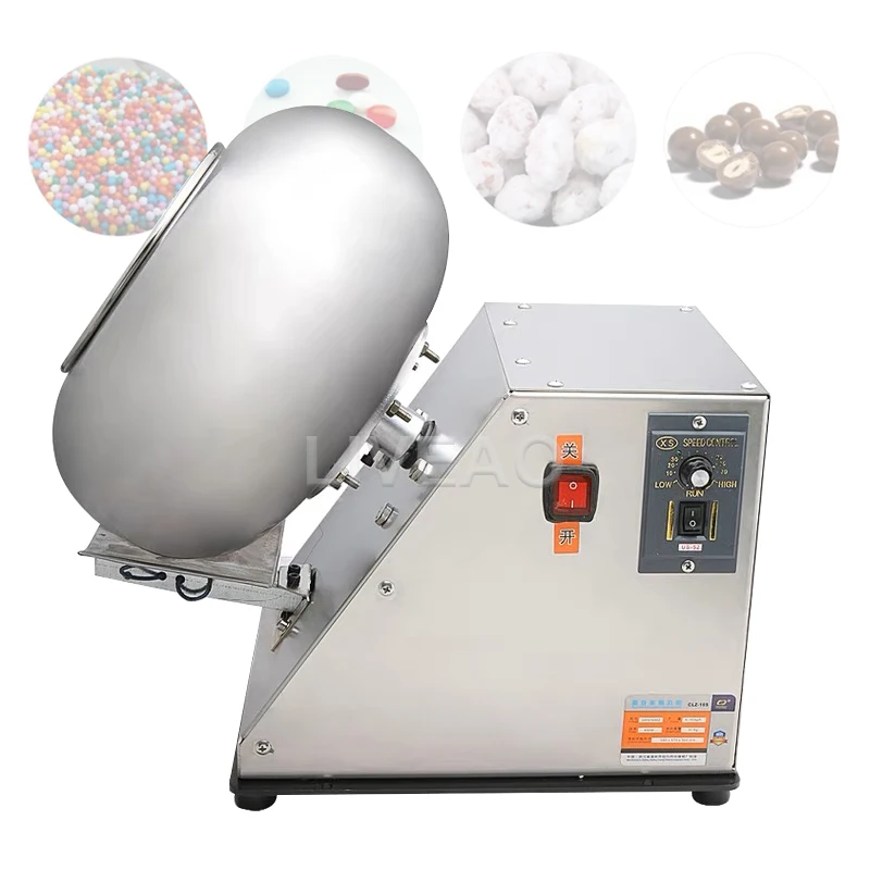 

Electric Heating Chocolate Coating Machine Peanut Sugar Covering Machine