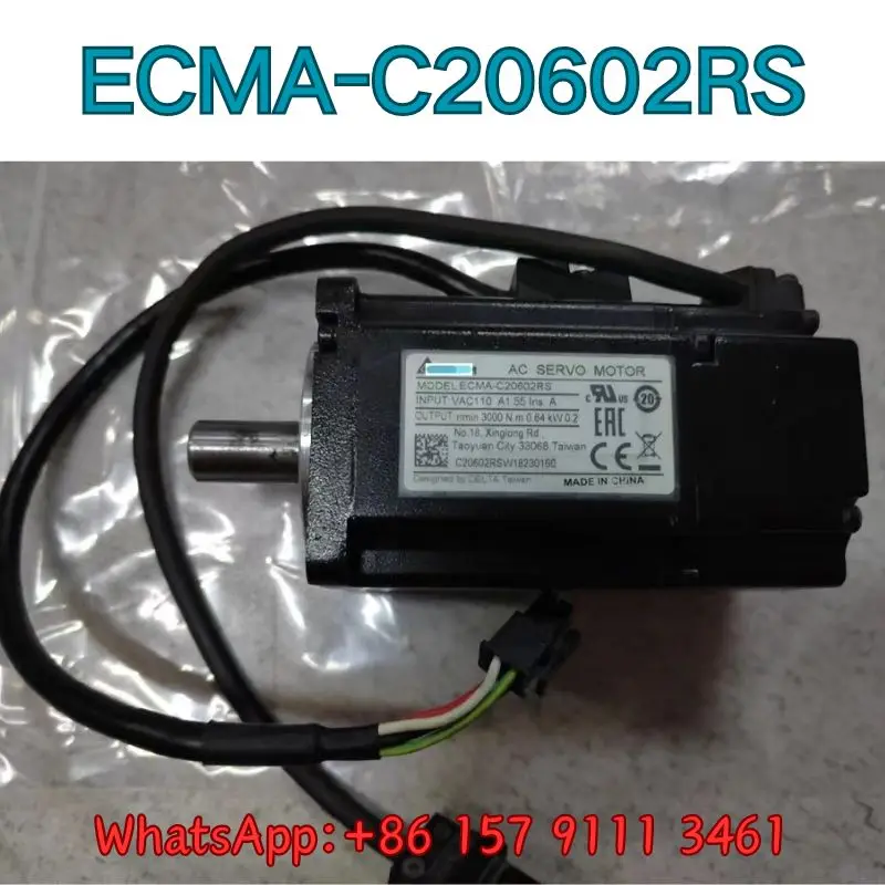 

Used motor ECMA-C20602RS Test OK Fast Shipping