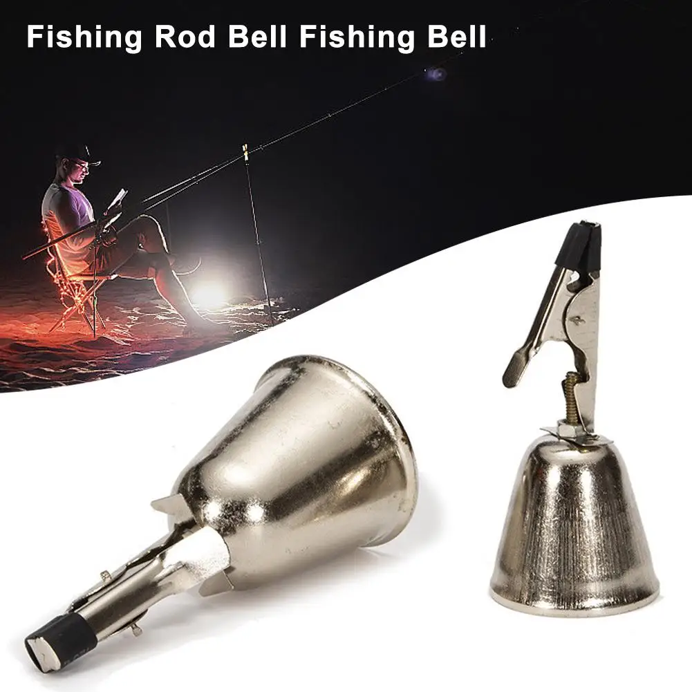 Fishing Bite Rod Alarms Night Fishing Alarm Bells Portable Tackle Sea Accessories Fishing W7y6