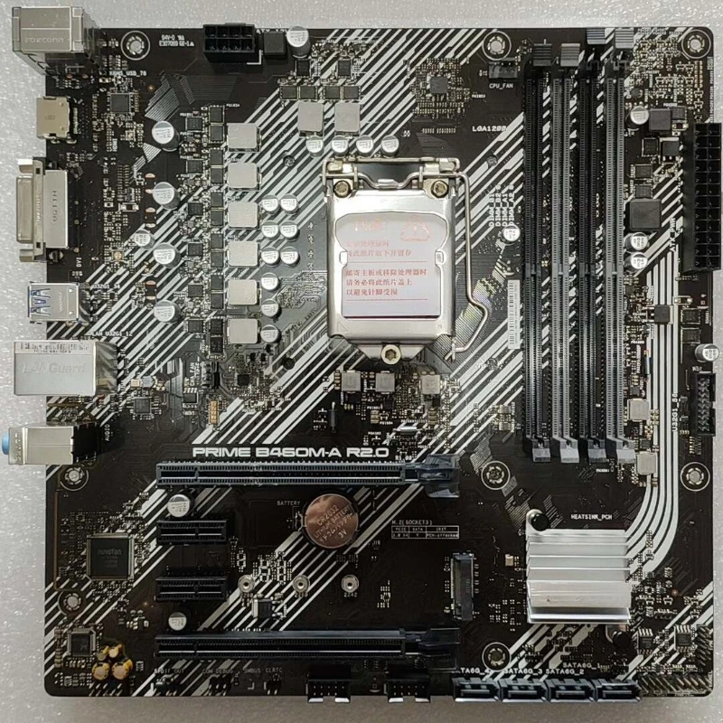

used B460M-A R2.0 Motherboard 4 DDR4 Slots M.2 HDMI LGA1200 mATX for ASUS