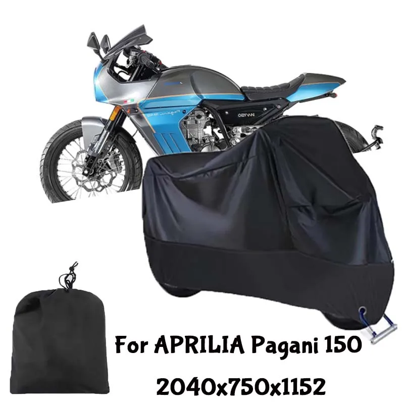 Motorcycle Full Covers For APRILIA Pagani 150  Car Outdoors Sun Protection Dust No Ear Thickened Oxford Clothcover Accessories