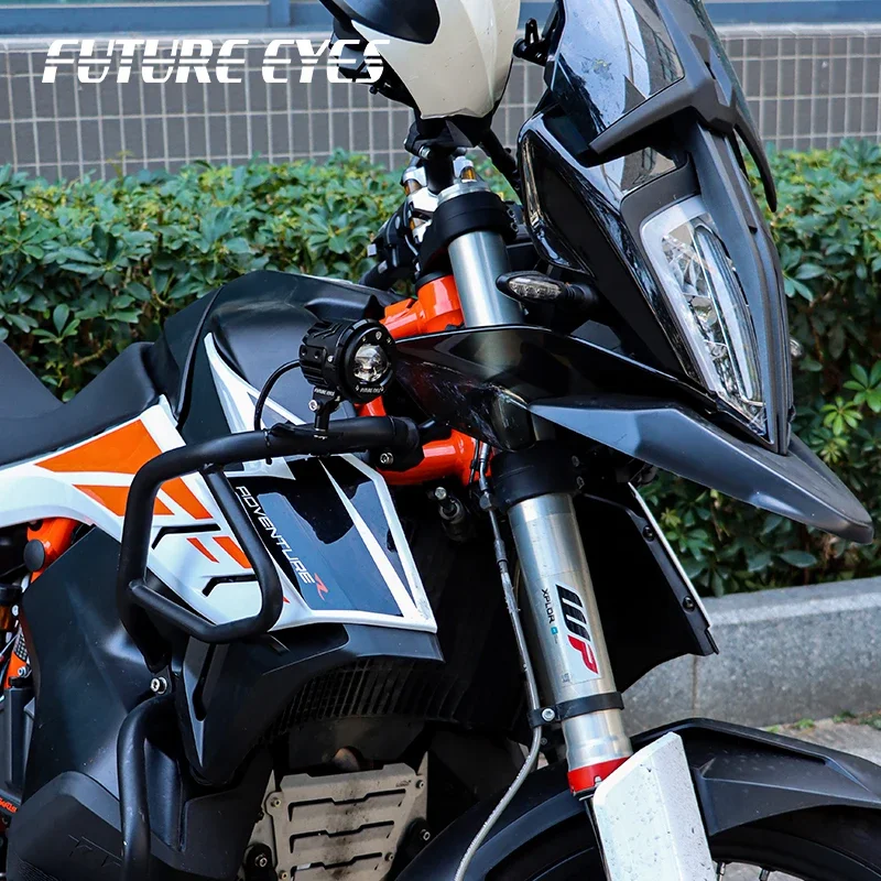 FUTURE EYES F20-P Wired Backlight Switch Fill Driving Fog Auxiliary Lights Motorcycle Lamp！！