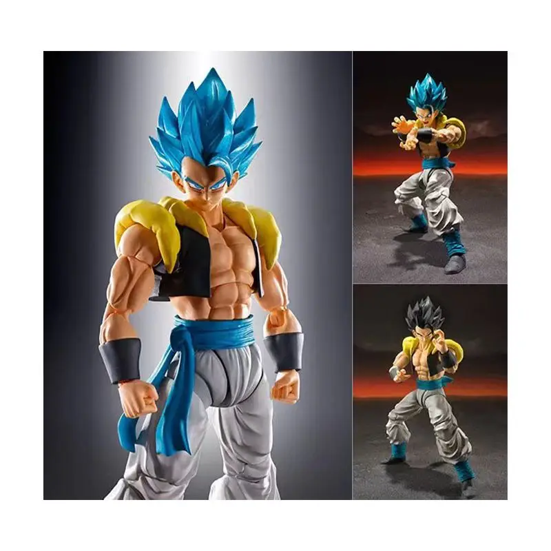 Original BANDAI S.H.Figuarts Super Saiyan God Super Saiyan Gogeta Dragon Ball In Stock Anime Action Collection Figures Model