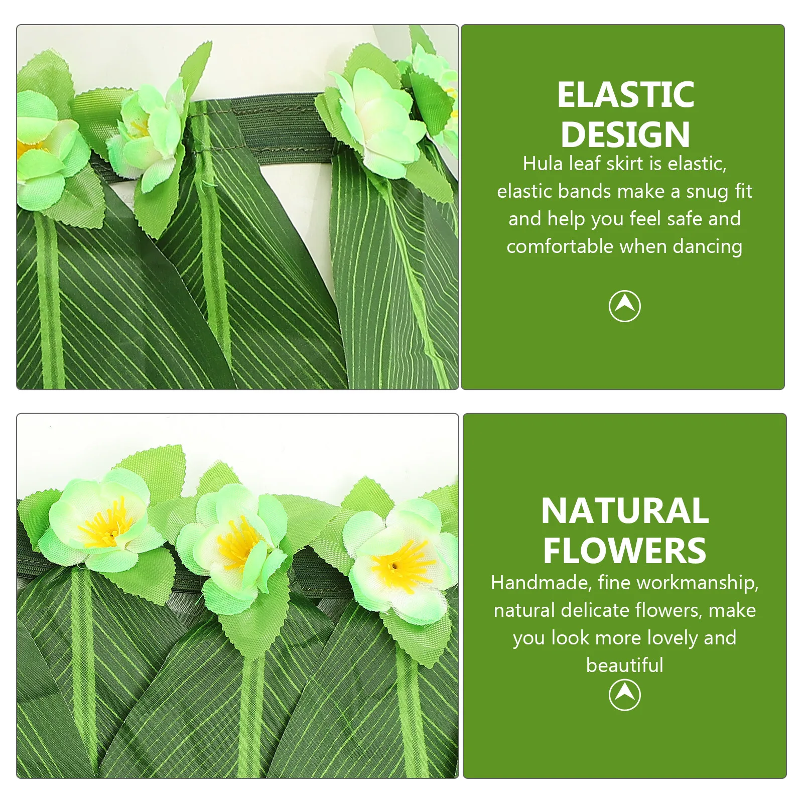 

Юбка хула для вечеринки, гавайский танцевальный костюм Луау с эластичной резинкой на талии, праздничное платье, юбка хула, костюм для выступлений