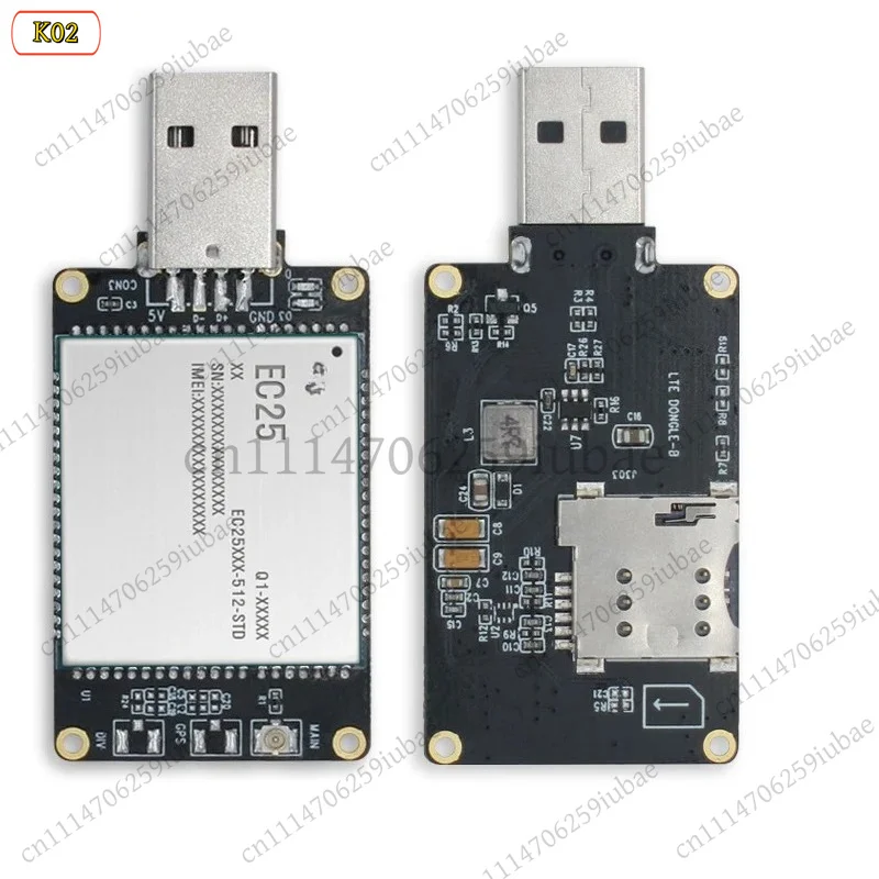 LTE Cat4 USB Dongle 4G Modem EC25 Mini PCIe Module USB2.0 4PIN Adapter Global Bands High Speed Data Card