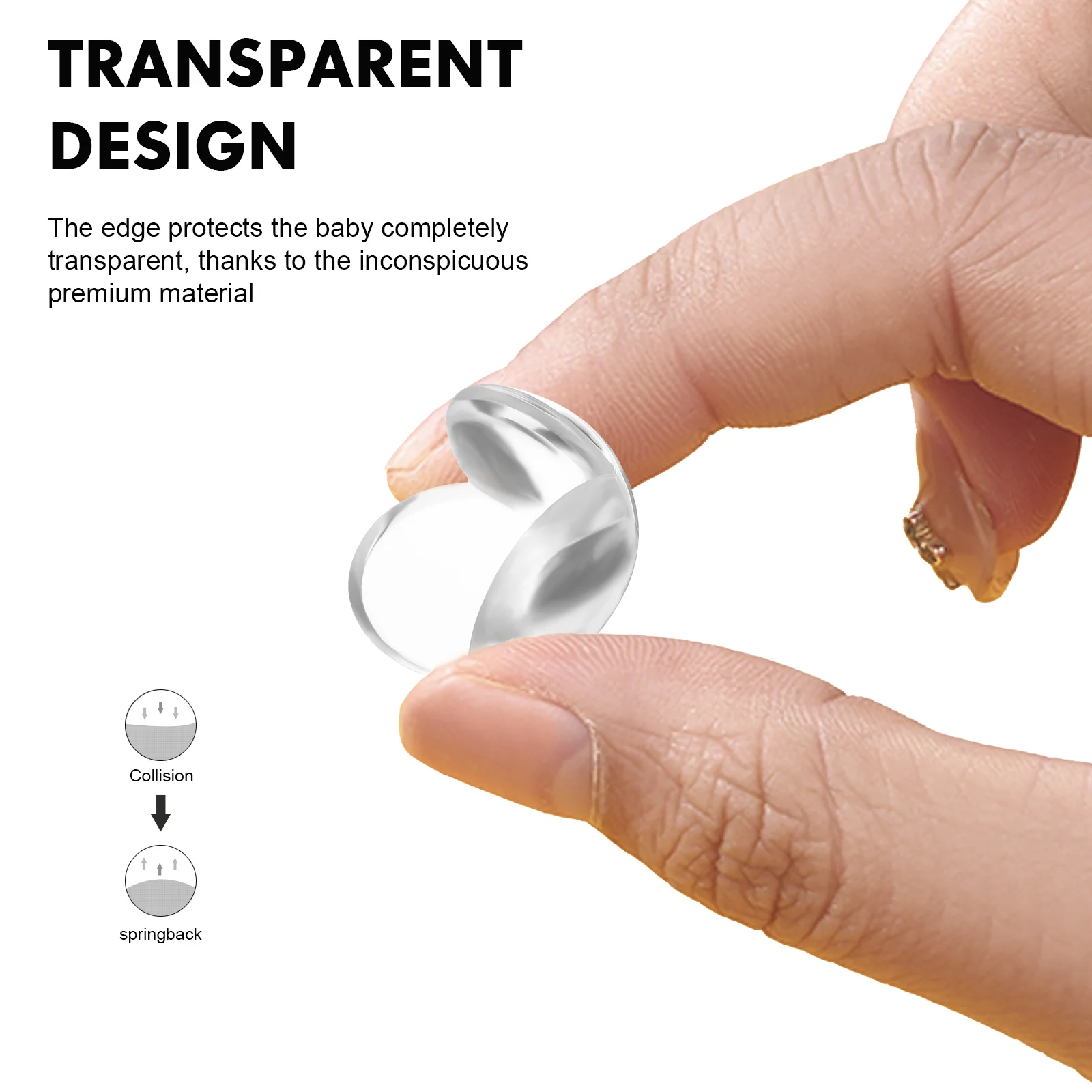 

20Pcs Clear Corner Protectors Baby Proof Furniture Edge Guards Table Bumpers for Kids Safety Corner Bumpers Edge Guards,