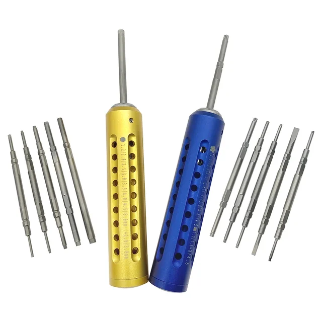 Wkrętaki do kości Torx Star / Hex Uchwyt szybkiego łącznika Instrument ortopedyczny weterynaryjny