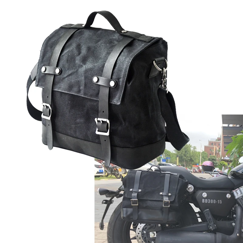 Motor Achterbagagerek Tas Voor BMW/Yamaha/Honda/Harley Touring Universele Waterdichte Post Reispakket Fietsen reistas - afbeelding 1