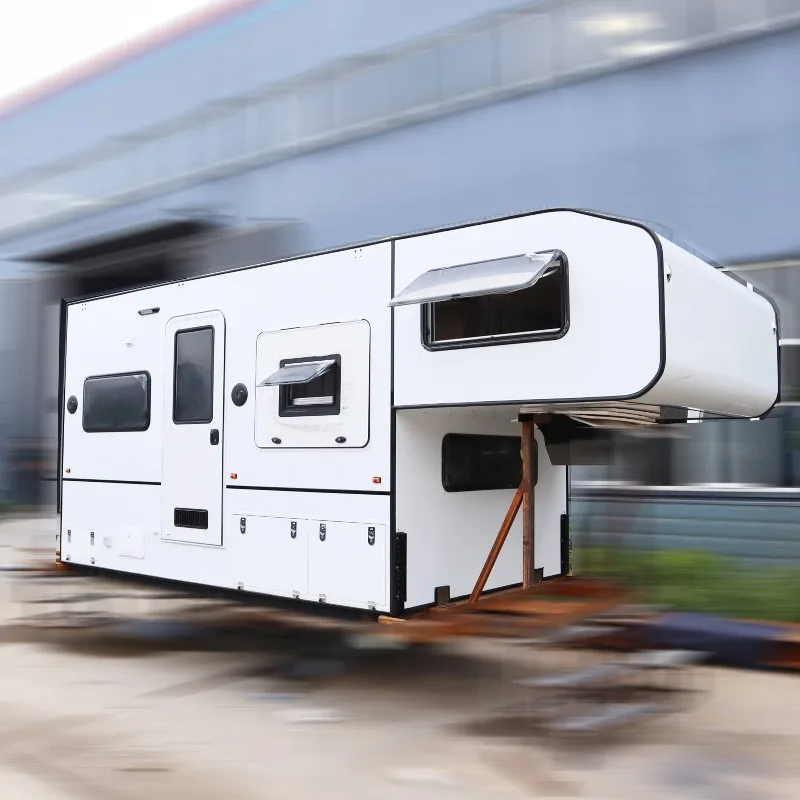 Customized 4X4 Offroad Slide On Slide In Pickup Truck Camper Van Aluminium Overland Camping For Sale