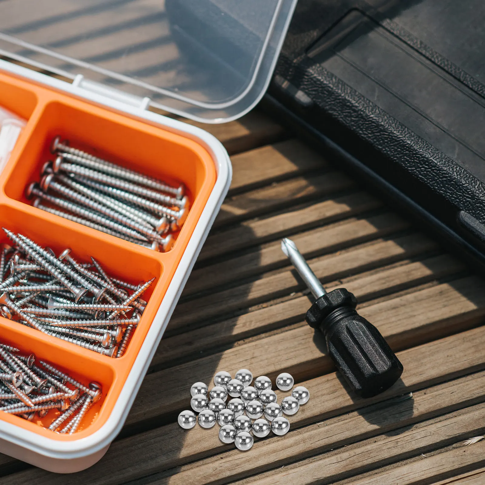 24Pcs Stainless Steel Bearing Balls Corrosion Resistant Precision Steel Balls Reduced Friction for Bicycle Automotive Paint - view 3