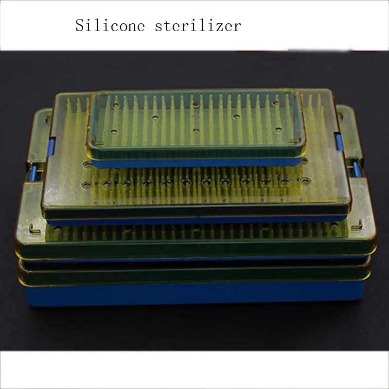 Reinforced silicone sterilizer box Ophthalmic microscope sterilizer box Stainless steel high temperature and high pressure steri