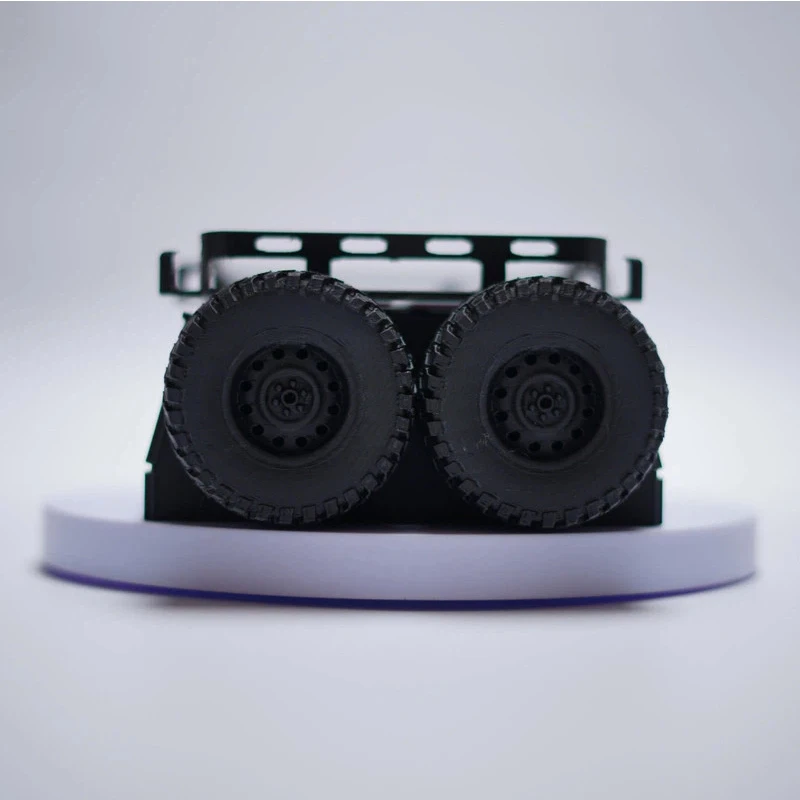 

Mangniu Mn82 Rc Crawler Rear Trunk Luggage Rack Modification Accessory Non Destructive Installation Exterior Decoration