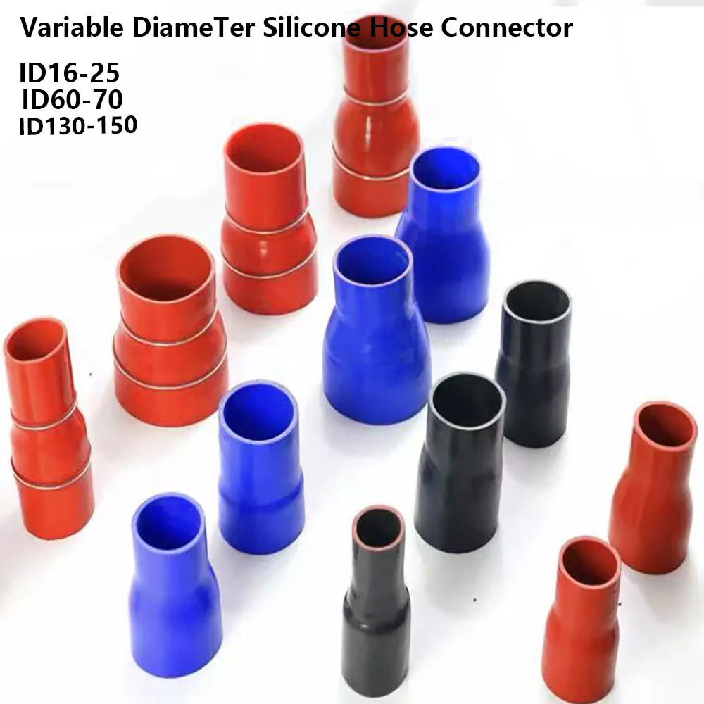 

Variable diameter silicone hose connector straight pipe big and small head silicone hose turbocharger pipe