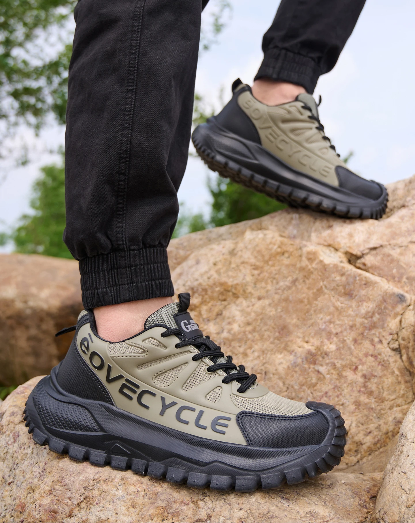 Modische Arbeitsschuhe für Männer, Arbeitssneaker, stoßfest, durchtrittsicher, unzerstörbare Schuhe, Sicherheitsstiefel, rutschfeste Herrenstiefel – Detail 21
