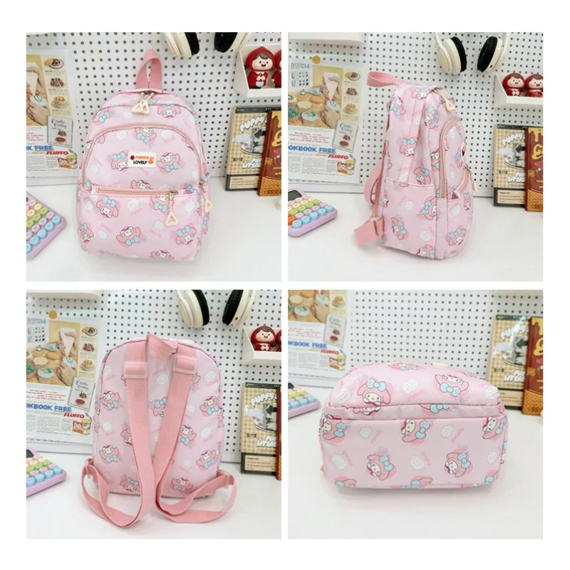 ​ حقيبة ظهر سانريو كورومي للأطفال حقيبة مدرسية كرتونية لطيفة للفتيات والأولاد من عمر 2 إلى 10 سنوات حقيبة كتب خفيفة الوزن للأطفال الصغار حقيبة نهارية ​
