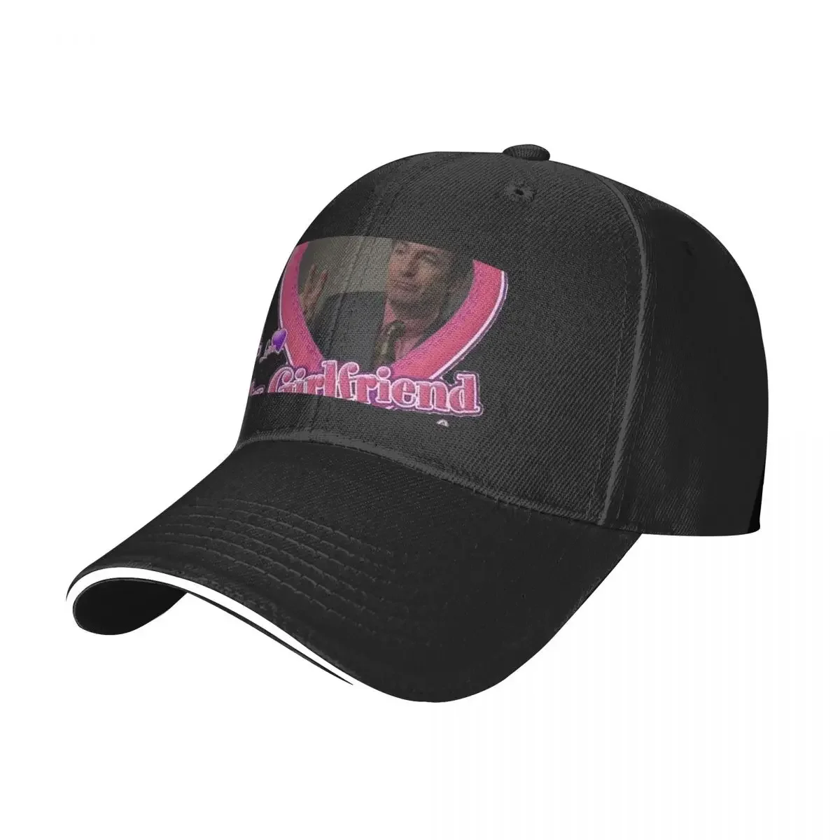 i love my girlfriend saul goodman Baseball Cap Visor Rave Girl Men's