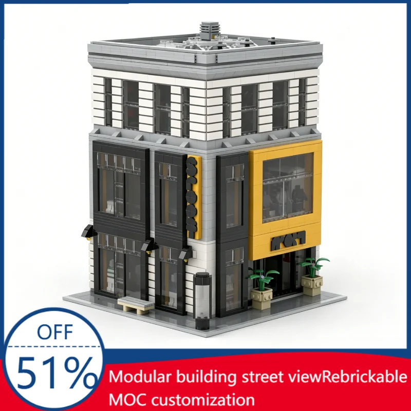 

NEW 3197PCS Sports Store Shopping Arcade Modular Building Blocks Model Custom Puzzle DIY Assembly Educational Toy Festival Gift