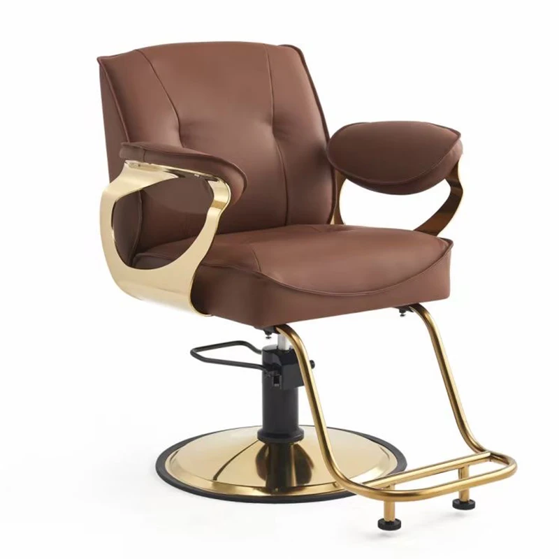 كرسي حلاق مكتب عجلة لاش باديكير كرسي حلاق مكتب الاستقبال Mobiliario Peluqueria أثاث صالون تجميل احترافي #3