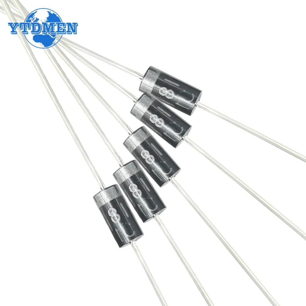 100PCS IN5819 Diodes DO-41 1A 40V SCHOTTKY DIODE 1N5819