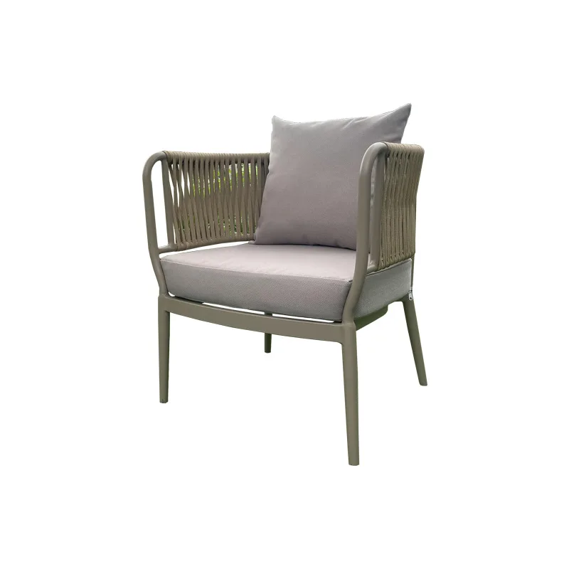 

Outdoor artificially woven waterproof sunscreen rattan chair