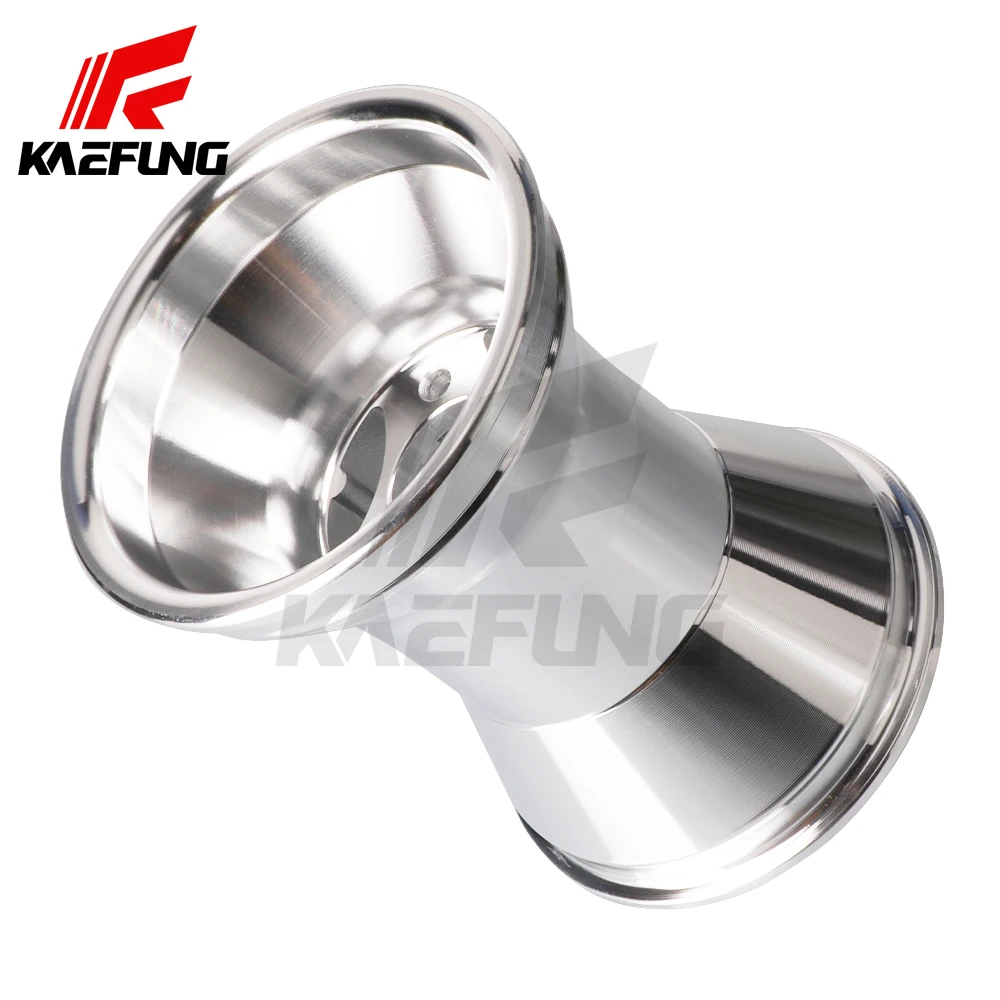 181 mm hoch, 40 mm Innenloch, silberfarbene Aluminiumlegierungsfelgen, 3 Löcher, Reifen, Radnabe für Auto-Go-Kart-Zubehörteile – Detail 6