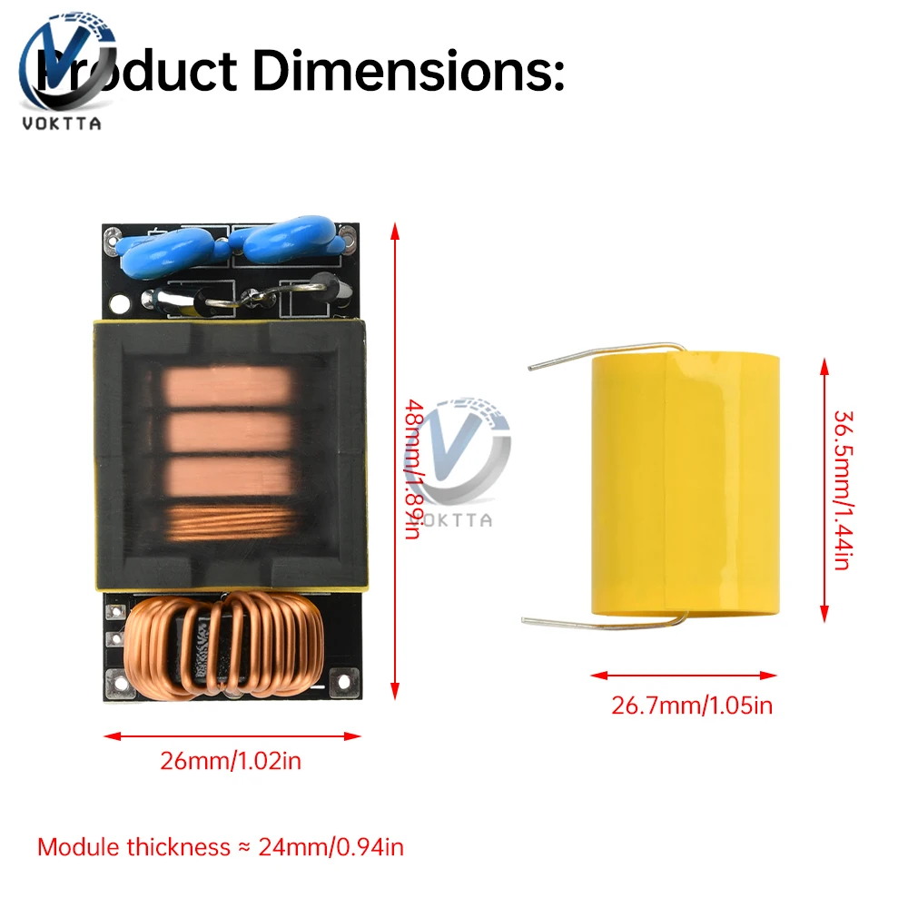 DC 3.7V a 4000V Booster ad alta tensione Step Up Modulo Arc Pulse Circuito motore DC 2.8-4.2V Modulo di alimentazione